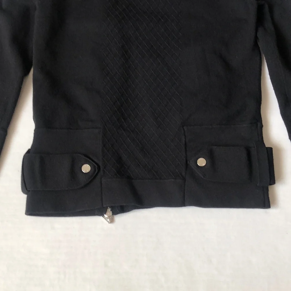 KAREN MILLEN ENGLAND BLACK JACKET/PREOWNED - Picture 14 of 17